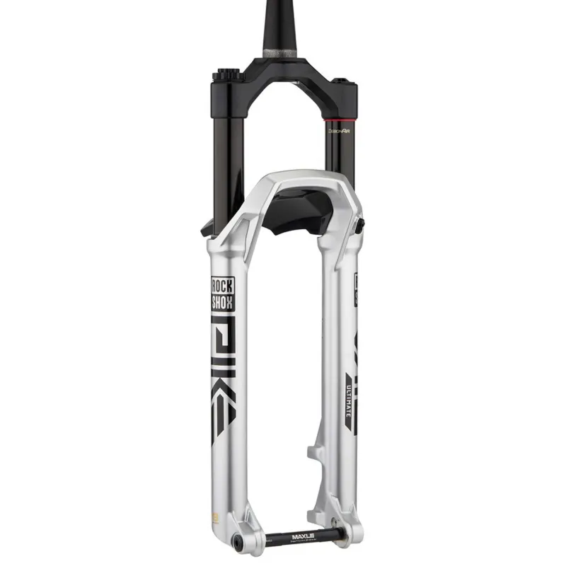 Вилка RockShox Pike Ultimate Charger 3 RC2 - Crown 27.5" Boost™ 15x110 140mm Silver Alum Str Tpr 44offset DebonAir+ (includes Bolt On Fender,2 Btm Tokens, Star nut & Maxle Stealth) C1
