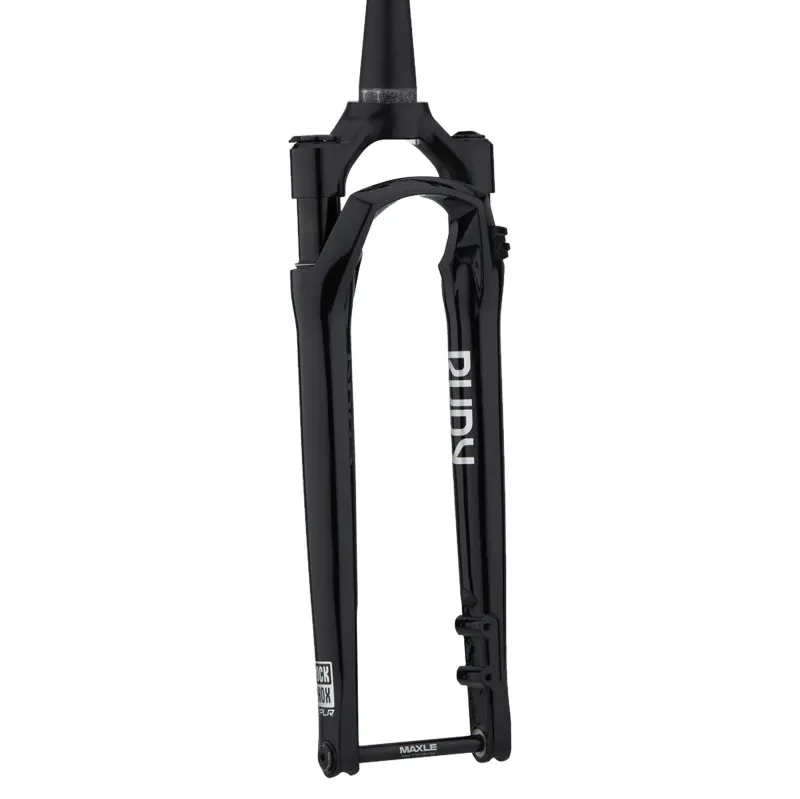 Вилка RockShox RUDY Ultimate Race Day - Crown 700c 12x100 40mm Gloss Black 45offset Tapered SoloAir (includes Fender, Star nut, Maxle Stealth) A1