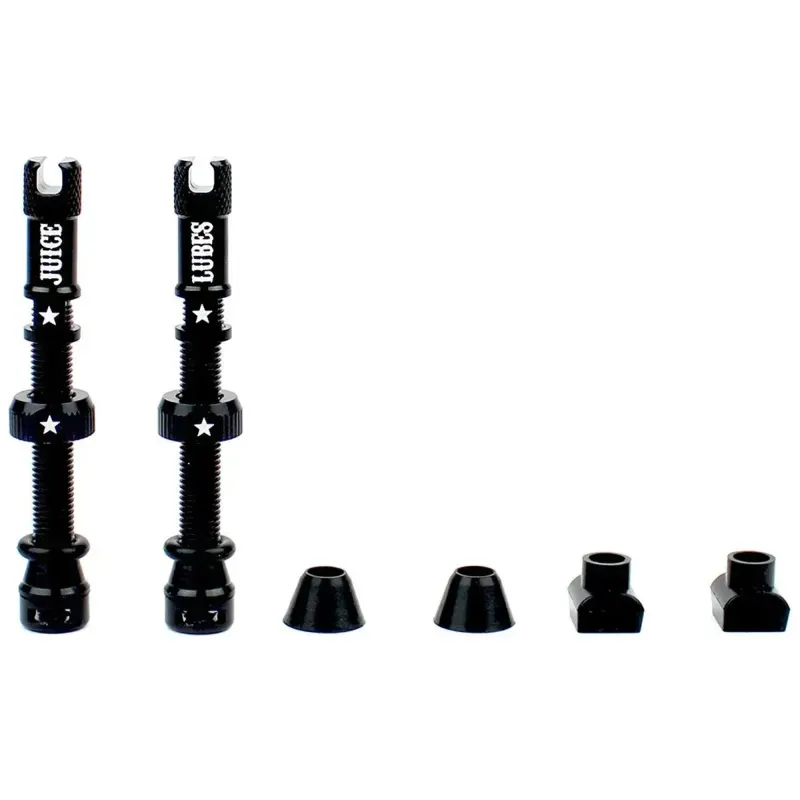 Ніпелі безкамерні Juice Lubes Black 48mm