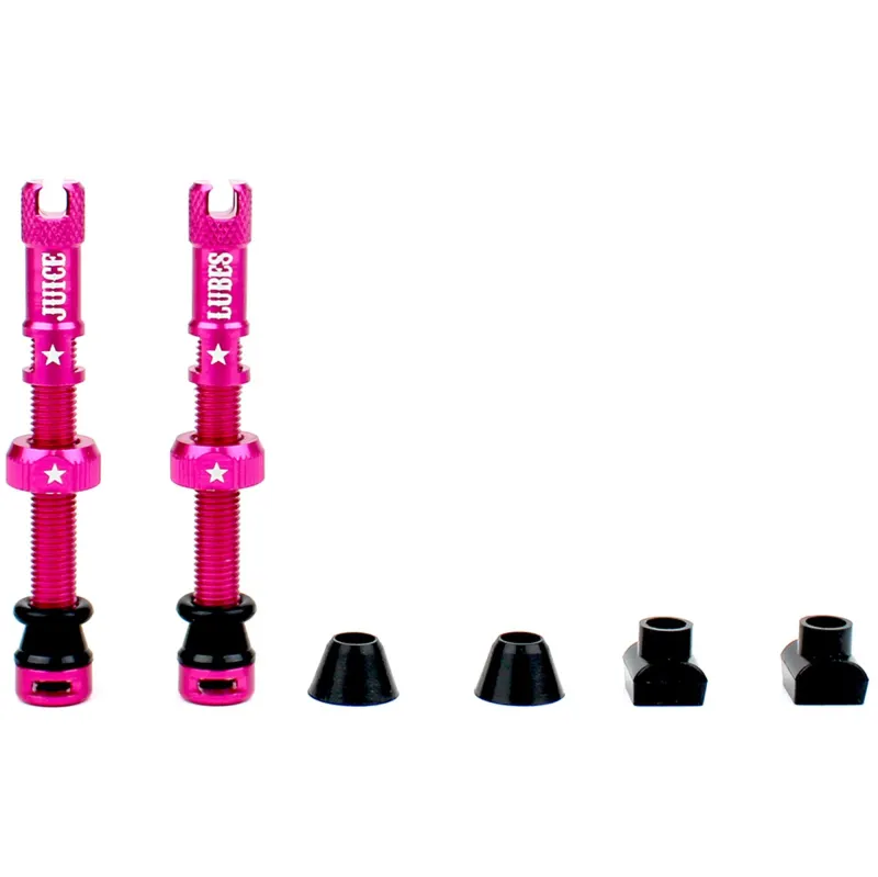 Ниппели бескамерные Juice Lubes Pink 48mm