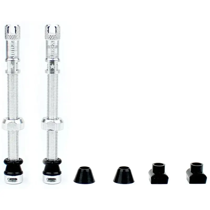 Ніпелі безкамерні Juice Lubes Silver 65mm