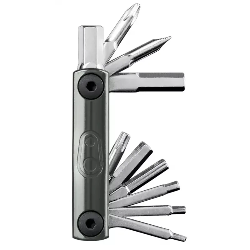 Мультитул Crankbrothers F15, вичавки ланцюга 8, 9, 10, 11, 12-speed, шестигранник #2, 2.5, 3, 4, 5, 6, 8, викрутка, Торкс: T-25