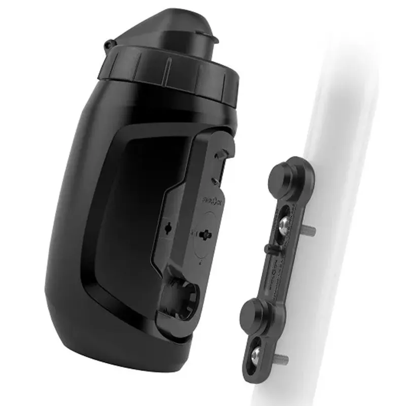 Фляга FIDLOCK TWIST 450 with FL logo, black SET (connector + BIKE base)