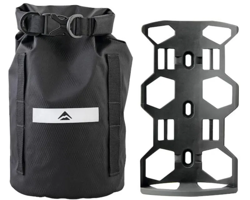 Сумка MERIDA TRAVEL BAG, BLACK ONE SIZE, VOLUME: 5L, DIA.17*L:30CM, MATERIAL: 210D DIAMOND TPU