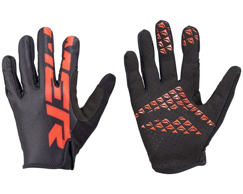 Велоруковицы MERIDA Glove Trail L Black Red