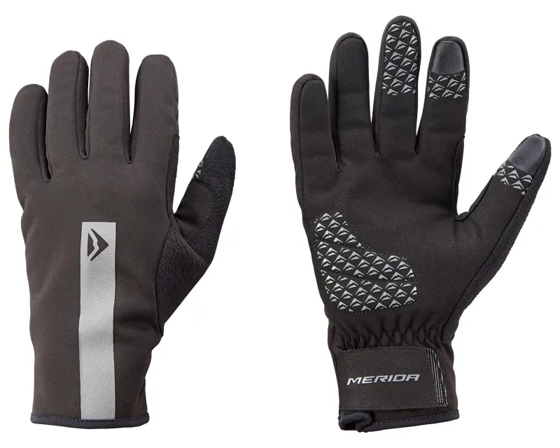 Велоруковицы MERIDA GLOVES WINTER M BLACK GREY