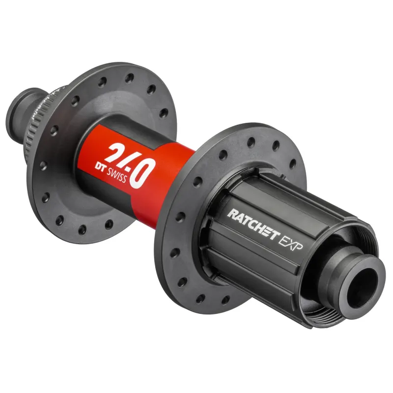 Втулка задня DT Swiss, 240 148/12 IS-6 bolt SL EXP, HG, 12x148, промисловий, 148 мм, 6 болтів, 28H