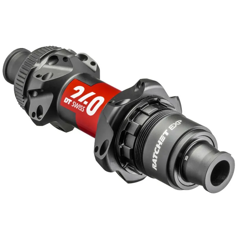 Втулка задня DT Swiss, 24P 142/12 Centerlock Sram XDR EXP, XDR, 12x142, промисловий, 142 мм, Центрлок, 24H