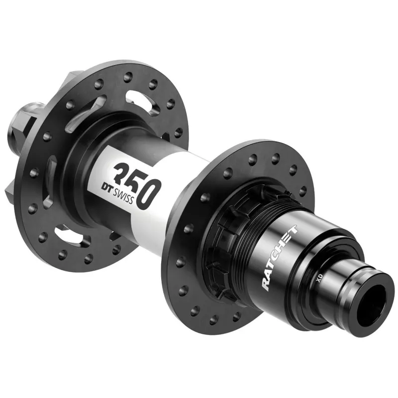 Втулка задняя DT Swiss, 350 142/12 IS-6 bolt Sram XD , XD, 12x142, промышленный, 142 мм, 6 болтов, 28H