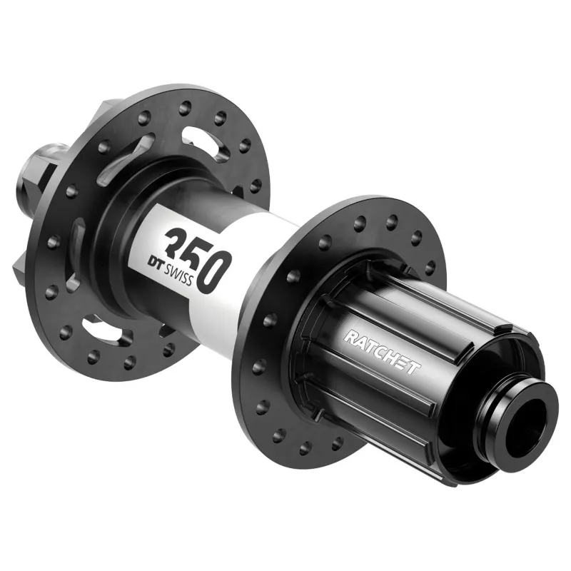 Втулка задняя DT Swiss, 350 148/12 IS-6 bolt SL, HG, 12x148, промышленный, 148 мм, 6 болтов, 28H