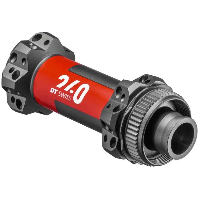 Втулка передняя DT Swiss, 24P 100/15 Centerlock, 15x100, промышленный, 100 мм, Центрлок, 28H