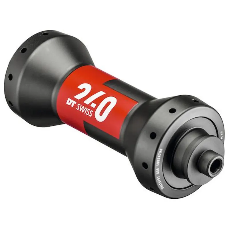 Втулка передня DT Swiss, 24P 100/QR ROAD 20отв.,9x100 QR, промисловий, 100 мм,ексцентрик, 20H