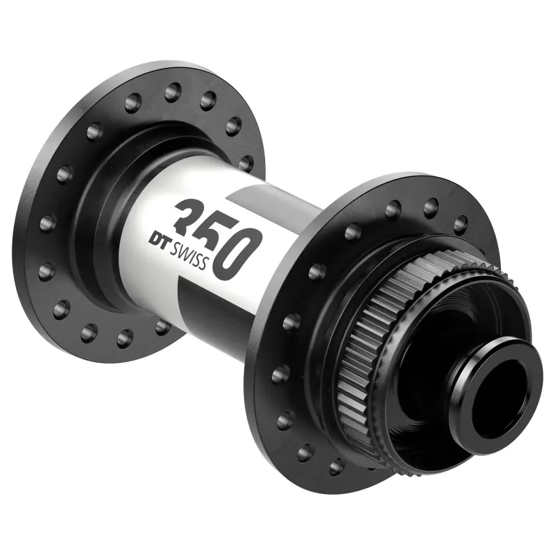 Втулка передняя DT Swiss, 350 100/12 Road Centerlock, 12x100, промышленный, 100 мм, Центрлок, 24H