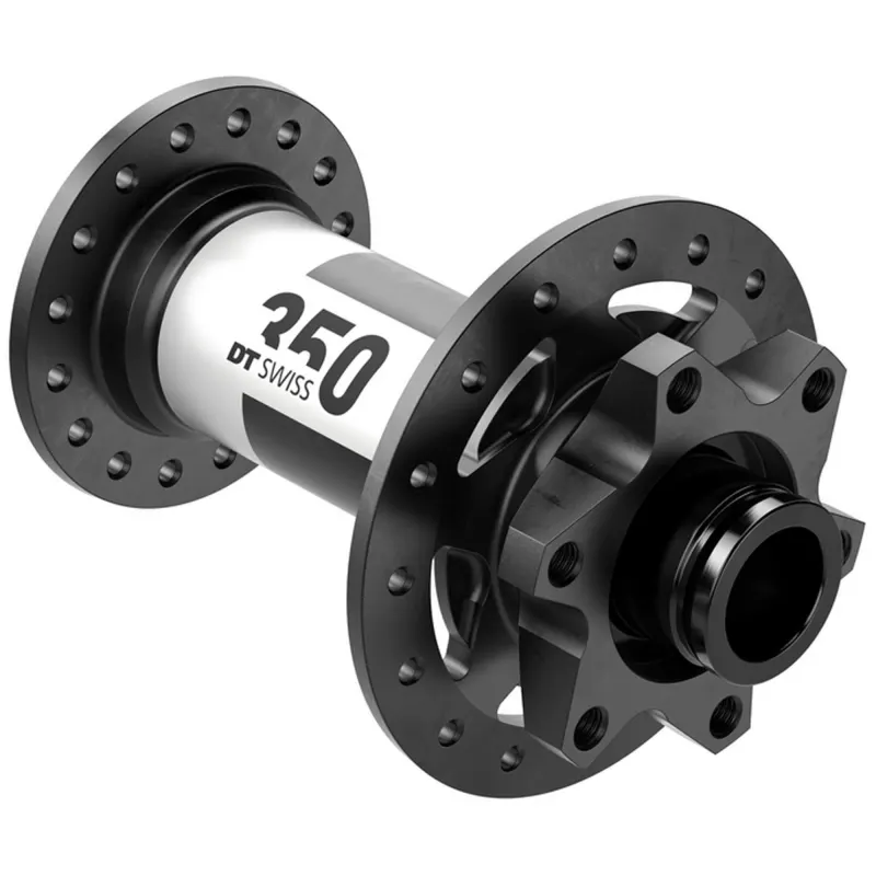 Втулка передняя DT Swiss, 350 110/15 IS-6 bolt, 15x110, промышленный, 110 мм, 6 болтов, 28H