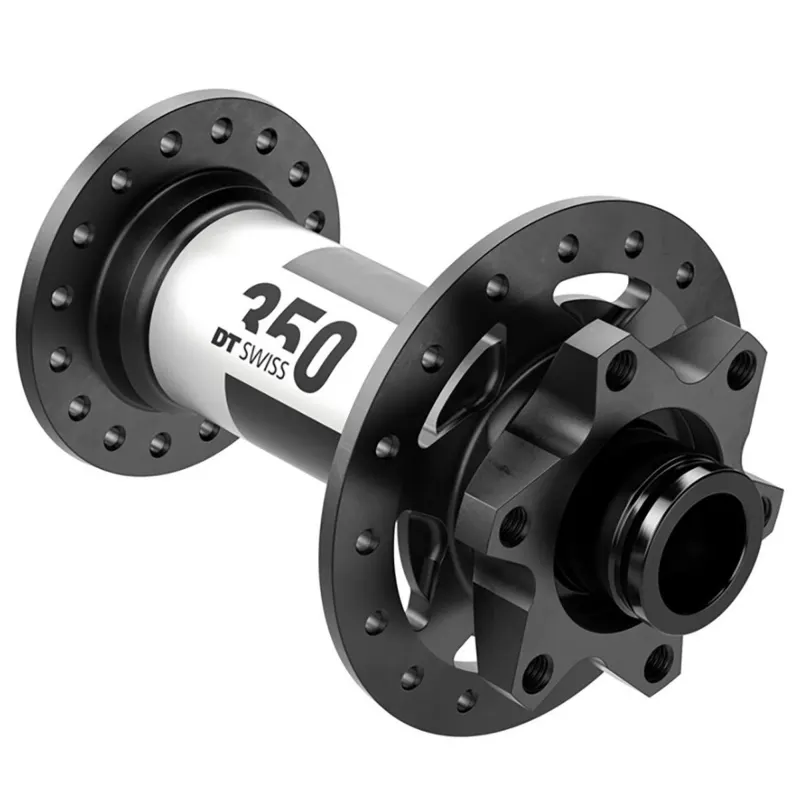 Втулка передня DT Swiss, DT SWISS350 110/15 IS-6 bolt ,15x110, промисловий, 110 мм, 6 болтів, 32H
