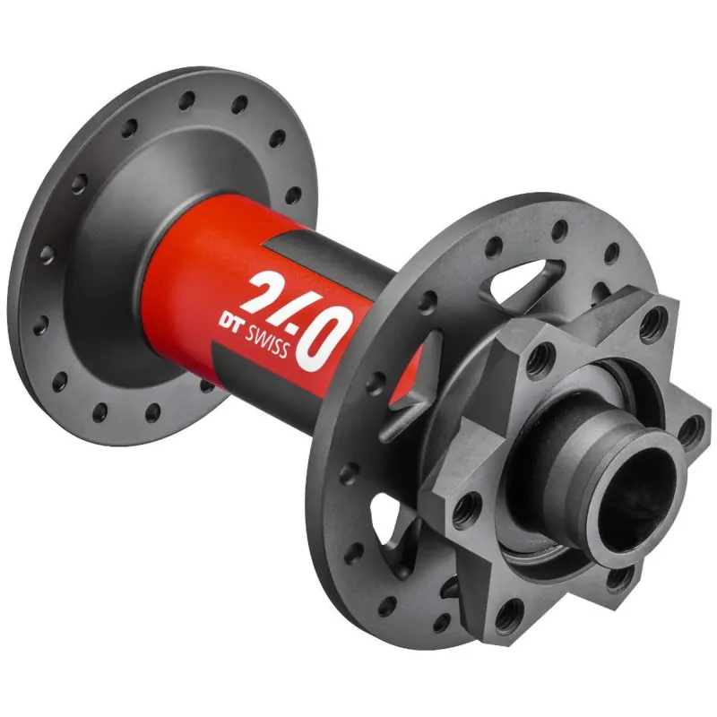 Втулка передняя DT Swiss, 240 100/15 IS-6 bolt, 15x100, промышленный, 100 мм, 6 болтов, 28H
