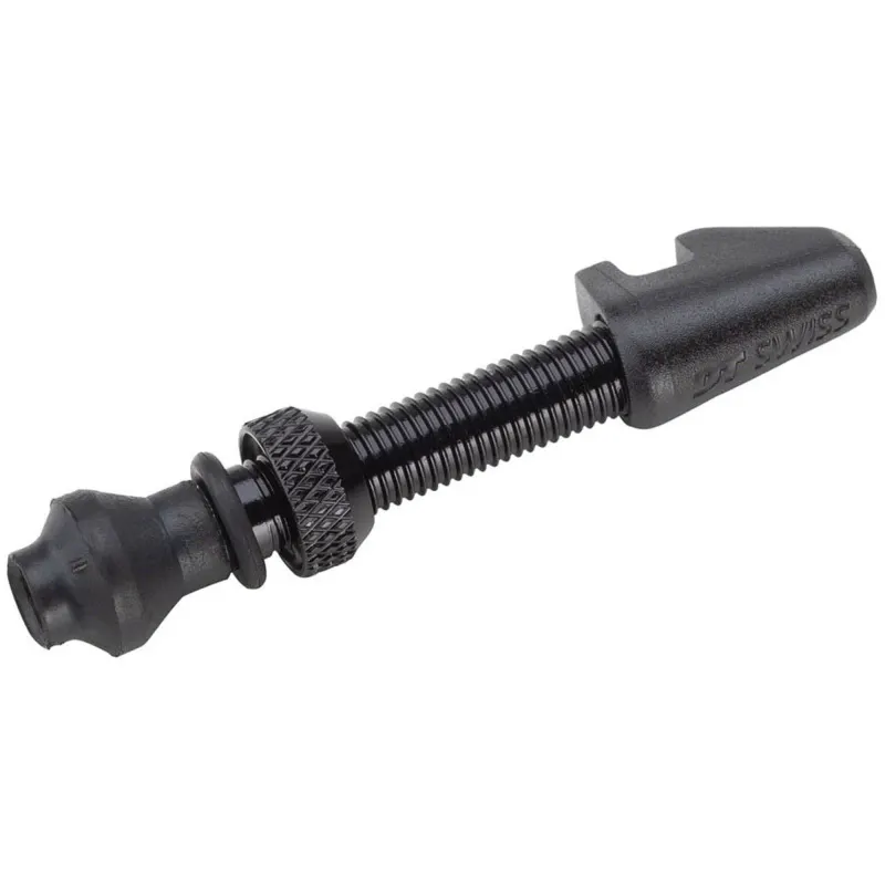 TUBELESS VALVE DT SWISS ALU BLACK ASYM 18-25MM