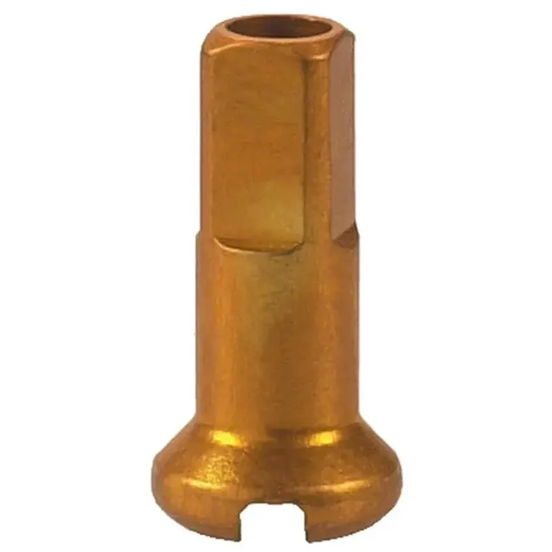 Ниппели алюминиевые DT nipples in light alloy gold 2.0 x 12 mm 30-008 х100шт
