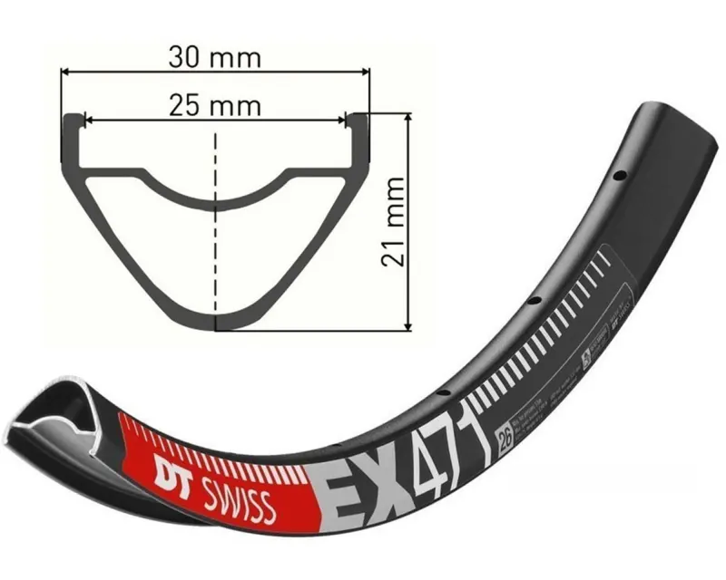 Обід DT SWISS EX 471 29x25 DISK BRAKE 28отв.