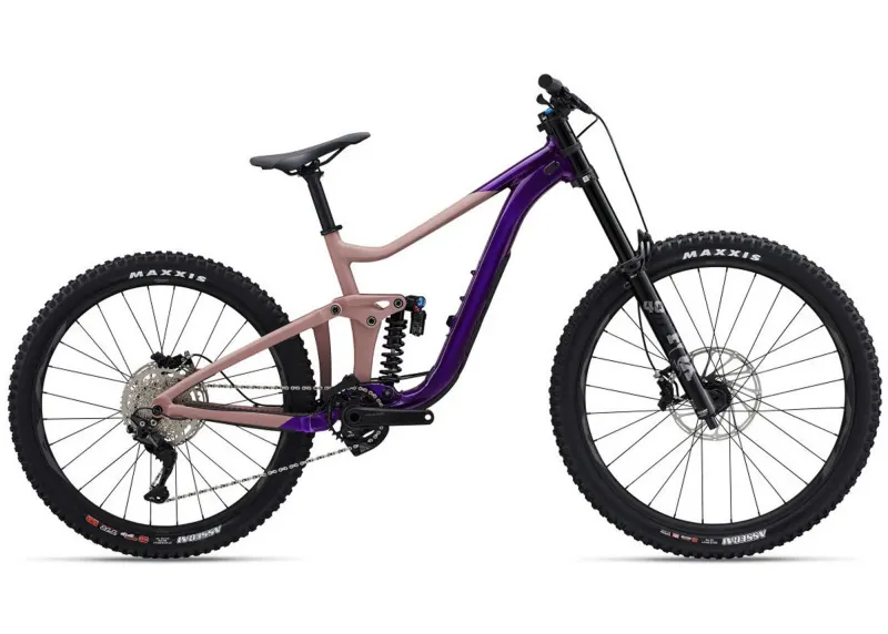 Велосипед Giant Reign SX фиол Petra Clay L