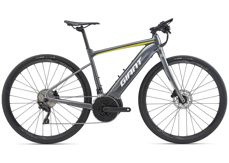 Велосипед электро Giant FastRoad E+ 1 Pro 25km/h антрацит M/L