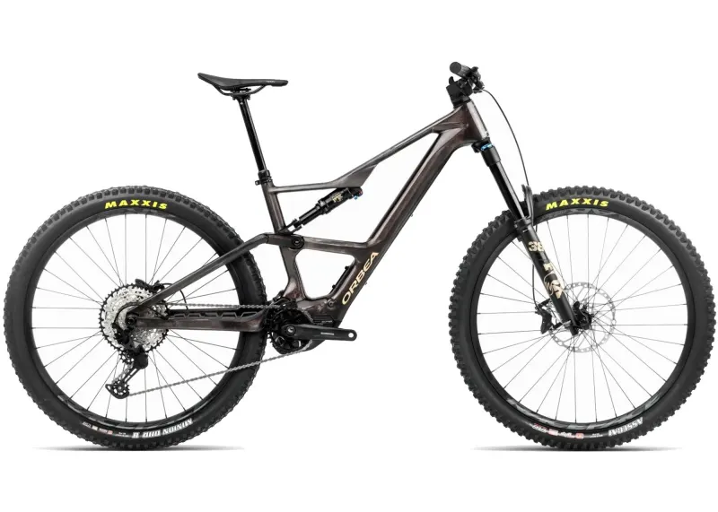 Велосипед 29" Orbea RISE LT M20 420W (2025) cosmic carbon /golden sand gloss L