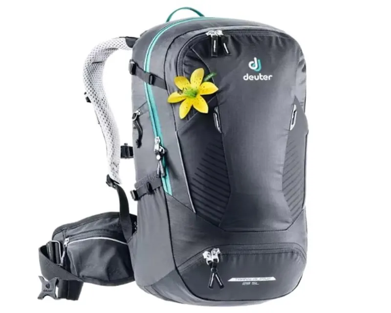 Рюкзак DEUTER Trans Alpine 28 SL цвет 7000 black Велосипедный