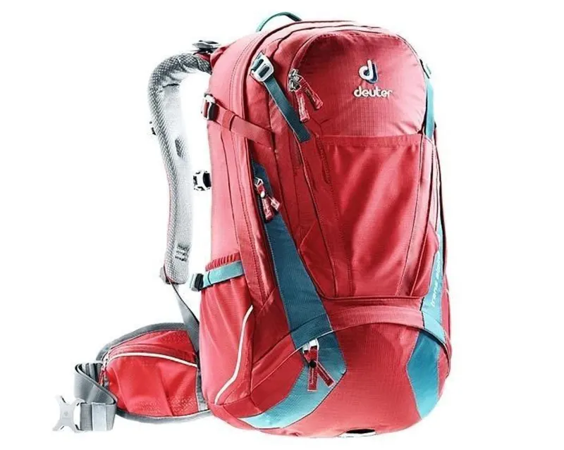 Рюкзак DEUTER Trans Alpine 30 цвет 5321 cranberry-arctic Велосипедный