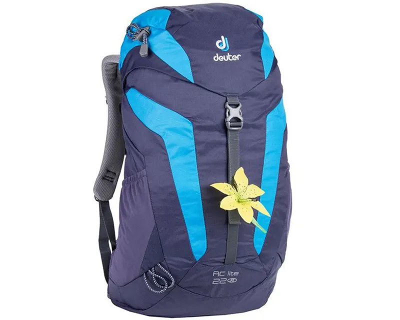Рюкзак DEUTER AC Lite 22 SL колір 3349 blueberry-turquoise Для походів