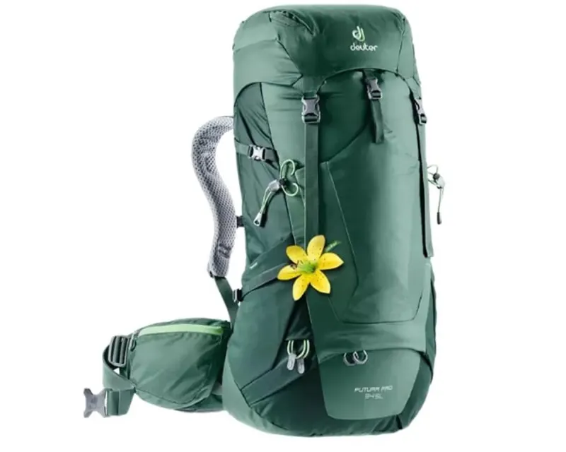Рюкзак DEUTER Futura PRO 34 SL 2247 seagreen-forest Для походов