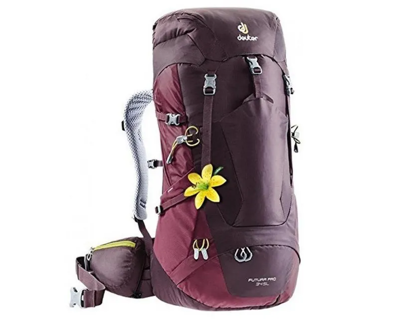 Рюкзак DEUTER Futura PRO 34 SL цвет 5525 aubergine-maron Для походов