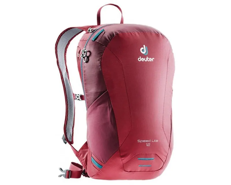 Рюкзак DEUTER Speed Lite 12 цвет 5528 cranberry-maron с поясным ремнем Для походов