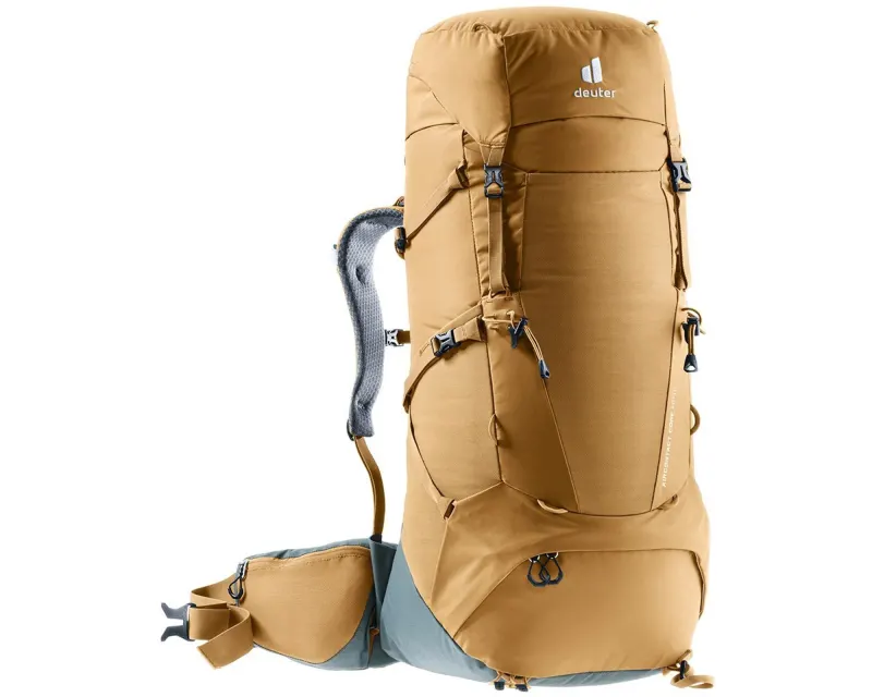Рюкзак DEUTER Aircontact Core 40+10 цвет 6318 almond-teal Для треккинга
