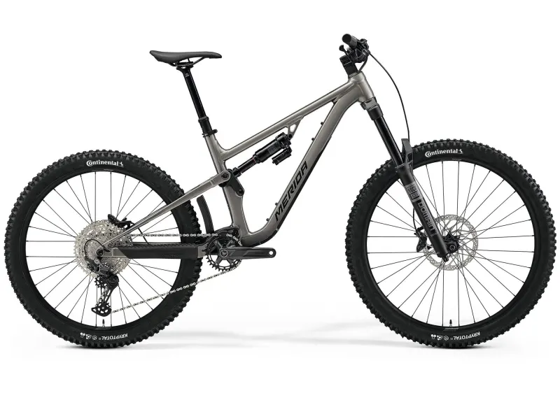 Велосипед 29-27.5" Merida One-Sixty 500 (2026) рама - M Warm Slate Grey(Golden Black)