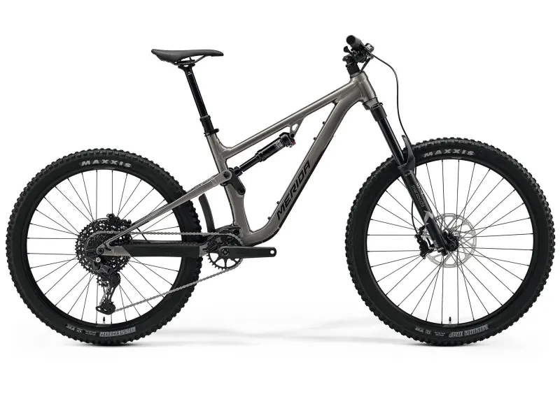 Велосипед 29-27.5" Merida One-Sixty 400 (2026) рама - XL Warm Slate Grey(Golden Black)