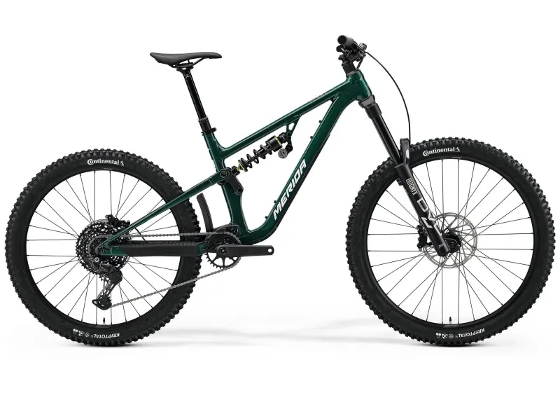 Велосипед 29-27.5" Merida One-Sixty FR 400 (2026) рама - M Deep Forest Green(White)