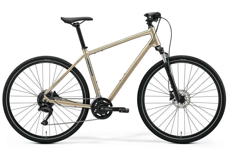 Велосипед 28" Merida Crossway 100 (2026) рама - S High Cream(Grey)