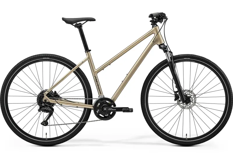 Велосипед 28" Merida Crossway 100 (2026) рама - W-XXS High Cream(Grey)