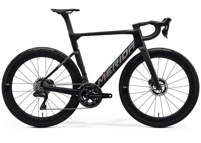 Велосипед 28" Merida Reacto Team (2026) рама - 3S Silk Black(Glossy Dark Silver)