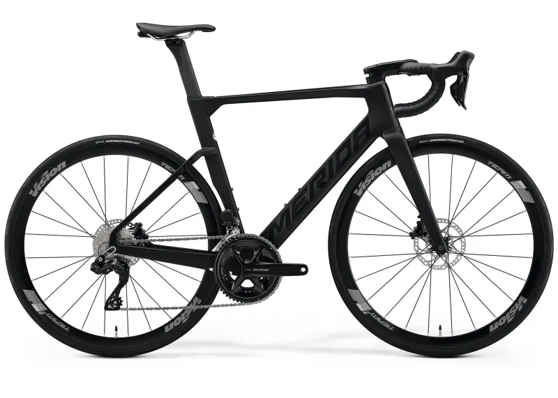 Велосипед 28" Merida Reacto 5000 (2026) рама - M Silk Black(Glossy Dark Silver)