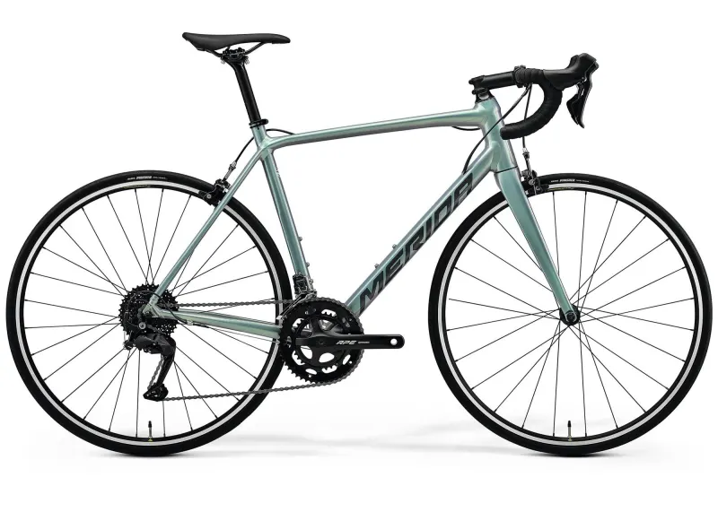 Велосипед 28" Merida Scultura Rim 100 (2026) рама - L Blue/Green Clear Coat(Silver)