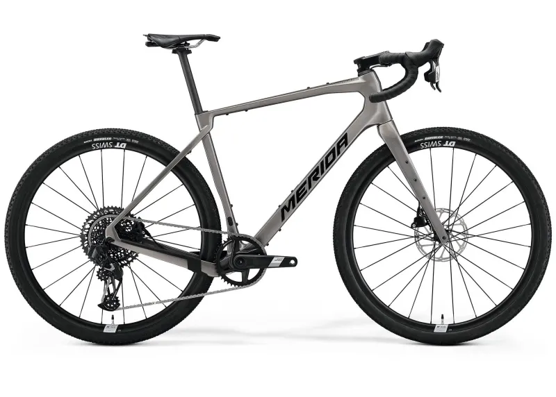 Велосипед 28" Merida Silex 8000 (2026) рама - XXS Warm Slate Grey(Black)