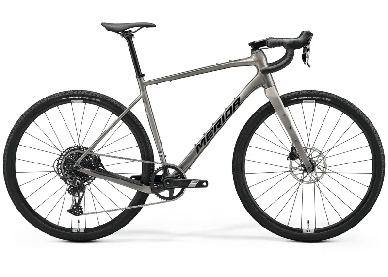 Велосипед 28" Merida Silex 500 (2026) рама - XS Warm Slate Grey(Black)