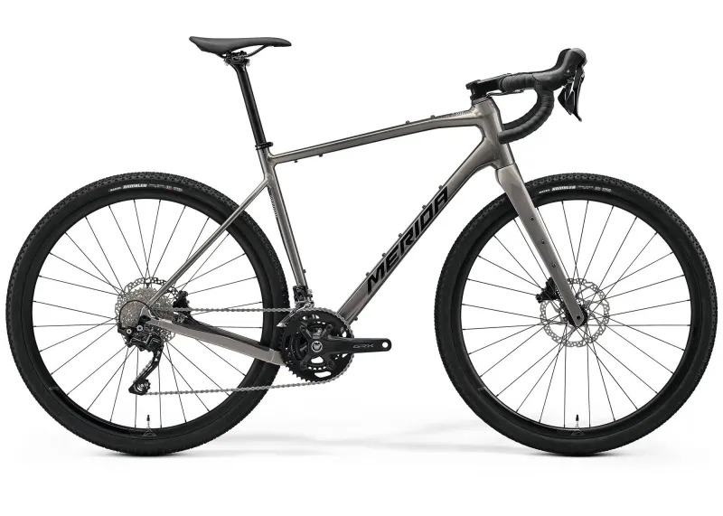 Велосипед 28" Merida Silex 400 (2026) рама - XXS Warm Slate Grey(Black)
