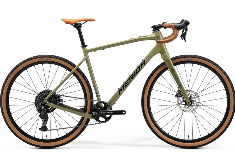 Велосипед 28" Merida Silex 200 (2026) рама - XXS Low Key Green(Black)