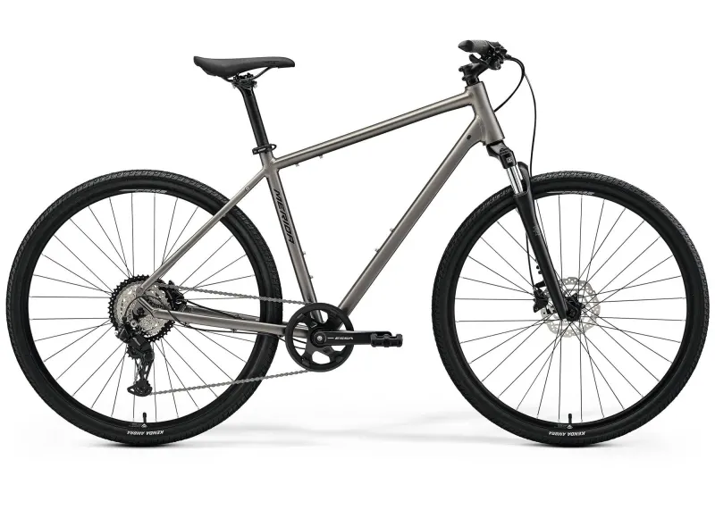 Велосипед 28" Merida Crossway 20 (2026) рама - XL Silk Warm Slate Grey(Black)