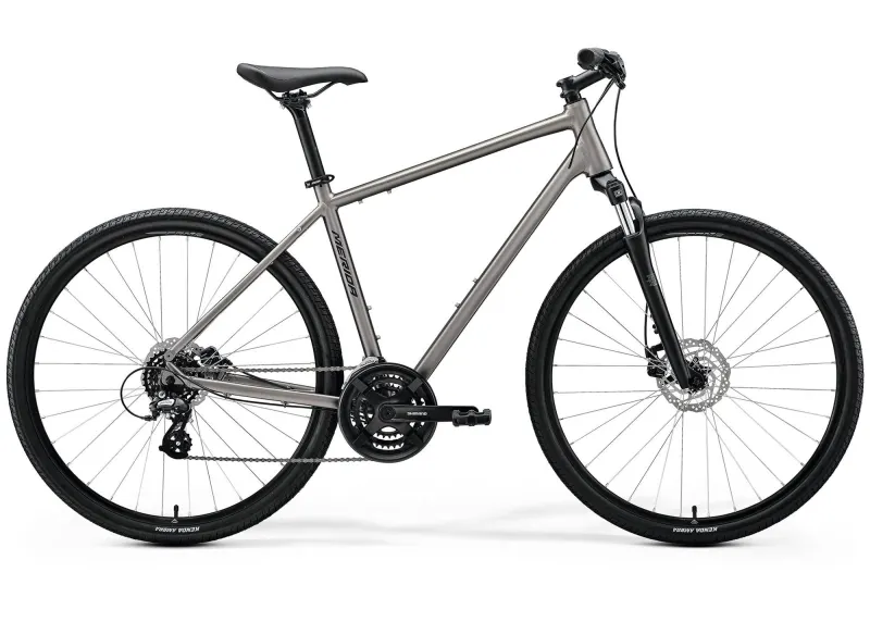 Велосипед 28" Merida Crossway 10 (2026) рама - XS Silk Warm Slate Grey(Black)