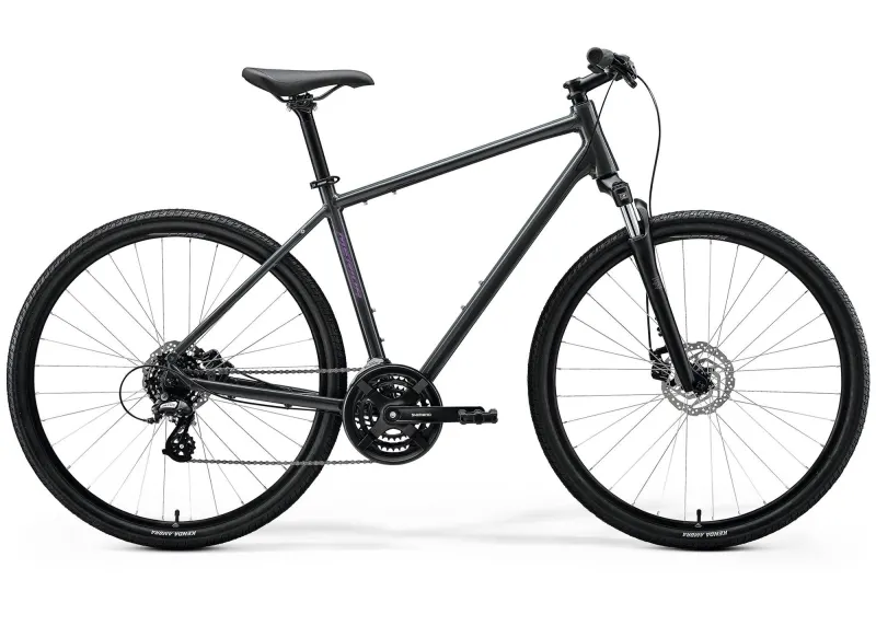 Велосипед 28" Merida Crossway 10 (2026) рама - XXS Glossy Cool Grey(Purple)