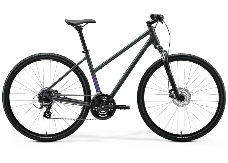 Велосипед 28" Merida Crossway 10 (2026) рама - WS Glossy Cool Grey(Purple)