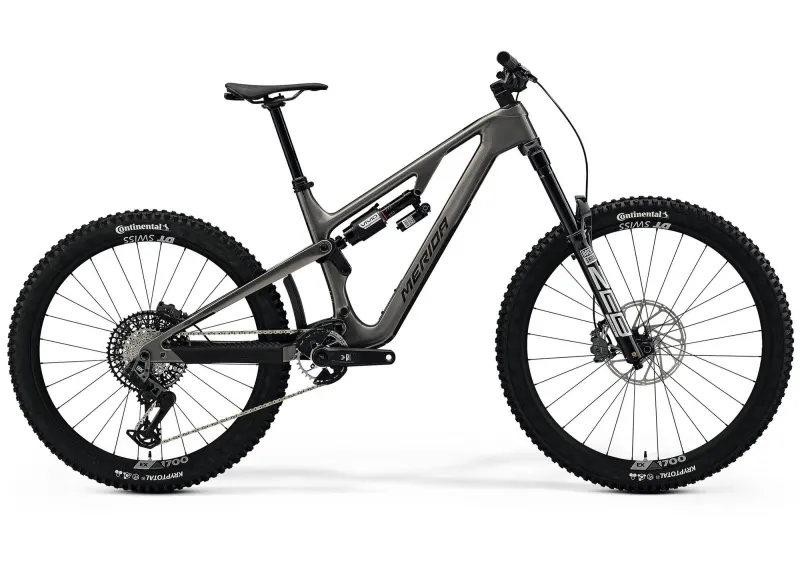 Велосипед 29-27.5" Merida One-Sixty 8000 (2026) рама - M Warm Slate Grey(Golden Black)